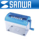SANWA PSD-12 수동 소형 문서 세단기