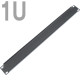 NETmate CYPN-1U(Black) 허브랙 블랭크 판넬(1U/블랙)