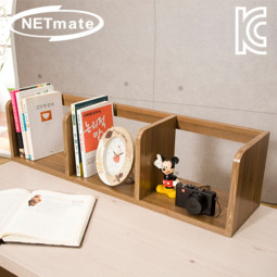 NETmate NMK-OBC07 라운드형 책꽂이 (800x200x200/엔틱)