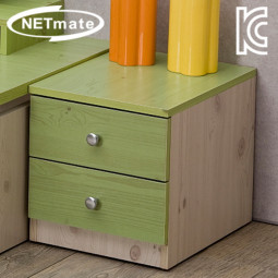 NETmate NMK-OD201 2단 서랍장 (그린)