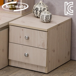 NETmate NMK-OD204 2단 서랍장 (워시)