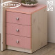 NETmate NMK-OD305 3단 서랍장 (핑크)