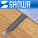SANWA KB-CP5-05 CAT.5E UTP 다이렉트 고탄력 FLAT 케이블(그레이) 5m
