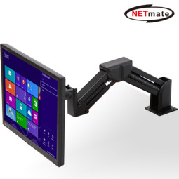 NETmate NMA-LM14 수평 이동형 고하중 3단 모니터 거치대
