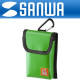 SANWA PDA-SPC3G 타폴린 멀티 생활방수 스마트폰 케이스(그린)