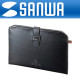 SANWA PDA-TABSL7BK 7형 태블릿PC 소프트 인조가죽 케이스(블랙)