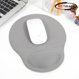 NETmate NMA-LM37 손목보호 마우스 패드(그레이)
