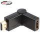 NETmate NM-HG16 HDMI M/F 180° 회전 젠더