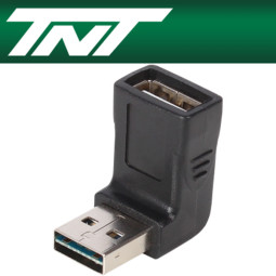 NETmate NM-TNTR13 USB2.0 양면인식 AM-AF 상하 꺾임 젠더