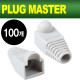 PLUG MASTER NM-SR001G RJ-45 통부트(6Ø/그레이/100개)