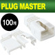PLUG MASTER NM-SR002G RJ-45 조립형 통부트(6Ø/그레이/100개)