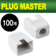 PLUG MASTER NM-SR003G RJ-45 각부트(6Ø/그레이/100개)