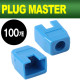 PLUG MASTER NM-SR003BL RJ-45 각부트(6Ø/블루/100개)