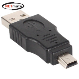 NETmate NM-UG203 USB2.0 AM/미니 5핀 젠더