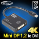 NETmate NM-MDD01 Mini DisplayPort 1.2 to DVI 컨버터(무전원)