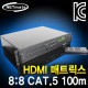 NETmate HX-2488 미디어 매트릭스 솔루션(HDMI 8:8)(HDbaseT 100m)