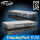 NETmate NM-DK02U DisplayPort KVM 2:1 스위치(USB/Audio/리모컨)