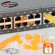 NETmate NM-RL01D RJ-45 포트 잠금장치(오렌지)
