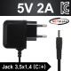 NETmate NM-P5234 DC 5V 2A SMPS 아답터[3.5x1.4mm(C:+)]