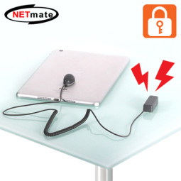 NETmate NM-ALM01 태블릿PC/노트북 도난방지 알람 케이블