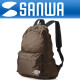 SANWA 200-BAG077BR 휴대용 접이식 가방/백팩(브라운)