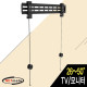NETmate NMA-LT532SF TV/모니터 고정형 벽걸이 거치대(26~50형/40kg)