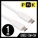 PnK P046A USB3.1 CM-CM 케이블 1m (USB Type C 케이블)