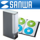 SANWA FCD-FL72BK 파일형 CD/DVD 케이스(72매/블랙)