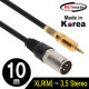 NETmate NMC-XLR310M XLR 캐논(M)-스테레오 마이크 케이블 10m
