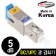 NETmate NM-SUPC05 SC/UPC 싱글모드 광 감쇠기(5dB)