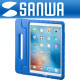 SANWA PDA-IPAD85BL iPad Pro 12.9형 어린이·유아용 에바폼 케이스(블루)