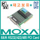 MOXA(모싸) ★재고보유★ CP-118U-I 8포트 PCI RS232/422/485 시리얼카드(케이블 별매)