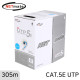 NETmate NMC-UTP17T CAT.5E UTP 케이블 305m (단선/블루)