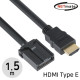 NETmate NM-HE015 자동차 전장용 HDMI Type E 케이블 1.5m