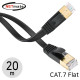 NETmate NMC-UF7200S CAT.7 STP 다이렉트 FLAT 케이블 20m
