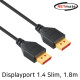 NETmate NM-DS18 8K 60Hz DisplayPort 1.4 Ultra Slim 케이블 1.8m