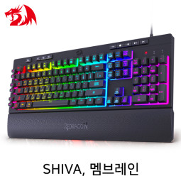 Redragon SHIVA K512RGB RGB 멤브레인 게이밍 키보드