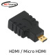 NETmate NMG005 HDMI / Micro HDMI 젠더