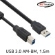 NETmate CBL-D302-1.5M USB3.0 AM-BM 리피터 1.5m