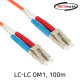 NETmate NM-LL2100MZ 광점퍼코드 LC-LC-2C-멀티모드 100m