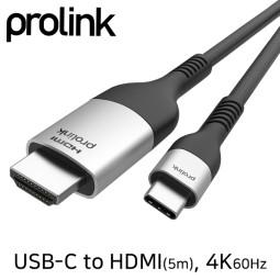 PROLINK PF307A-0500 USB Type C to HDMI 컨버터(5m)
