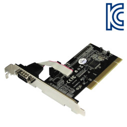 NETmate I-380 1포트 PCI 시리얼카드(MOS)(슬림PC겸용) New