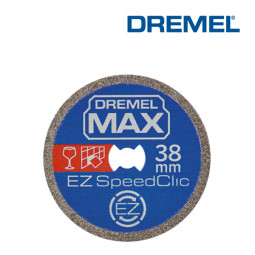 드레멜 S545DM 38mm 다이아몬드 절단 휠(2615S545DM)