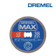 드레멜 S456DM 38mm 프리미엄 금속 절단 휠(2615S456DM)