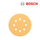 보쉬 C470 125mm 8구 원형샌딩페이퍼 400방(5개입/2608605075)