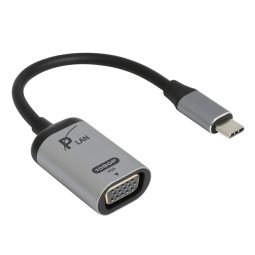 파워랜 USB C TYPE TO VGA 컨버터 1080P PL-UCV