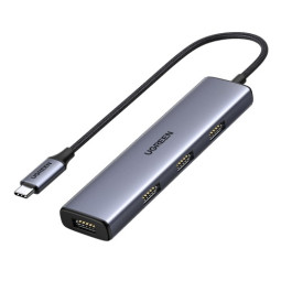 유그린 4in1 C타입 to USB3.0 4포트 USB허브 U-20841