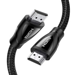 유그린 8K HDMI 2.1 블랙메쉬 케이블 2M U-80403