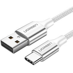 유그린 USB 2.0 A to C 타입 고속 충전 케이블 화이트 1m U-60131