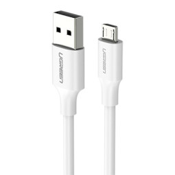 유그린 USB 2.0 마이크로 5핀 케이블 화이트 0.25m U-60139